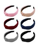 Turban Headband Cross Knot - Wide Hairband for Women & Girls | Fashionable Hair Accessories - International Shipping Available - Buy Online on GoSupps.com