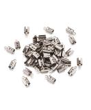 Pandahall 1000pcs Stainless Steel Fold Over Crimp Cord Ends 10x4.5x3.8mm - DIY Jewelry Making Supplies - Buy Online on GoSupps.com
