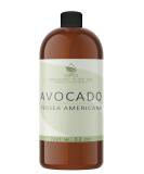 100% Pure Avocado Oil - Unrefined Cold Pressed Non-GMO | 32 oz Bulk Carrier for Skin Hair Nails & Body - Vegan & Fair Trade - Buy Online on GoSupps.com