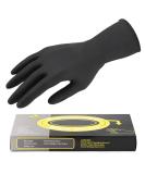 Segbeauty Reusable Black Hair Dye Gloves - Pack of 20 | Professional Washable Rubber Gloves for Hair Coloring and Home Cleaning - Buy Online on GoSupps.com