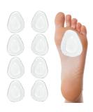 4 Pair Metatarsal Pads for Women & Men | Reusable Gel Foot Cushions for Pain Relief | Self-Adhesive & Easy to Clean - Buy Online on GoSupps.com