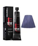 Goldwell Topchic Hair Color Violet Ash - Premium Purple Ash 60 ml (1 Pack) - International Shipping Available - Buy Online on GoSupps.com