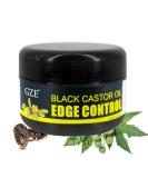Black Castor Oil Extra Hold Gel for Braids Locs & Twists - Tame Frizz & Control Edges without Flaking - Hair Edge Booster with Coconut Oil for 4C Hair - Buy Online on GoSupps.com