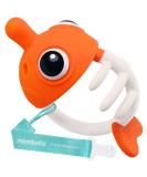 Mombella Clownfish Teether Toy for Babies | Soft Silicone Baby Soothing Ring Gifts for 0-12 Months - Buy Online on GoSupps.com