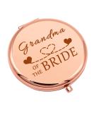 Grandma of The Bride Gifts Wedding Party Gifts Thank You Gift Compact Mirror for Grandmother Grandma Wedding Gift Folding Makeup Mirror for Nana Grammy Engagement Gifts for Her - Buy Online on GoSupps.com