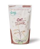 Organic Multi-Purpose Oat Flour (14 oz) - Fresh Whole Grain Oats for Cakes, Cookies, Bread & Pancakes - Vegan, Non-GMO, Nut-Free, Gluten-Free - Buy Online on GoSupps.com