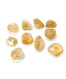 Citrine Mini Crystal Gemstone Tumbled Stones - 10 Pc - Buy Online on GoSupps.com