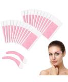 Kayef Eyebrow Wax Strips - Disposable Cold Wax Strips for Face & Eyebrows | Home & Travel Hair Removal Solution for Women - Buy Online on GoSupps.com