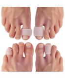Dr Fredericks Original Gel Toe Tubes 12 Piece Variety Pack - Small, Medium and Large Sizes - Toe Protectors & Separators for Calluses - Blisters - Corns - Buy Online on GoSupps.com