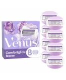 Gillette Venus Comfort Glide Breeze Razor Blades - 8 Pack | International Shipping Available - Buy Online on GoSupps.com