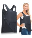 Jiuguva Mastectomy Recovery Tank Top with Drain Pocket - Adjustable Surgical Recovery Shirt for Women (Gray XL) - Comfort & Support for Post-Surgery Care - Buy Online on GoSupps.com