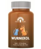 ADEMA NATURAL WURMIXOL - Natural Worming Treatment for Dogs & Cats | 30 Tablets - Effective Worming Agent - Buy Online on GoSupps.com
