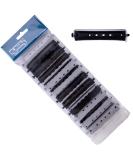 Poniks Constant Waves Wickler - 16mm Cold Well Curly Winder Set | 12 Pieces Black & Gray for Perfect Permanent Waves - Buy Online on GoSupps.com