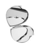 Lurrose Foldable Mini Heart Shaped Makeup Mirror - Compact Dual Sided Vanity Mirror for Women & Girls - Buy Online on GoSupps.com