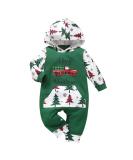 Loalirando Baby Christmas Romper | Xmas Outfit for Newborns | My First Christmas 6-12 Months | Green Tree & Truck Design - Buy Online on GoSupps.com