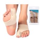 Hallux Valgus Correction Bandage & Gel Pad - Day & Night Toe Separator Socks for Hammer Toe Relief - Buy Online on GoSupps.com