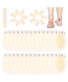 100 Pcs Waterproof Hydrocolloid Blister Pads for Feet - Gel Blister Protectors for Heel & Toes - Single Style - Buy Online on GoSupps.com