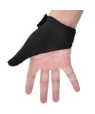 Alomejor Bowling Sports Grips - Protective Gloves for Right & Left Fingers | Black | International Shipping Available - Buy Online on GoSupps.com