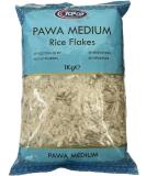 TOP OP Pawa Medium Rice Flakes | 1KG | Rice Flakes | Flaked Rice| Best breakfast food | High Fibre | High Protein | Perfect for Snacking | Medium Poha | Indian Origin Single Pack - Buy Online on GoSupps.com