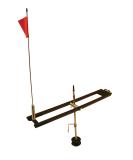 Frabill Ice Fishing Tip-Ups | Strike Indicators for Ice Fishing | Available in Multiple Styles Blackhawk Tip-up - Buy Online on GoSupps.com