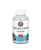 KAL Calcium Citrate Chewables - Natural Mixed Fruit Flavor (60 Count) | Bone Health & Supplement - Buy Online on GoSupps.com