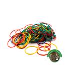 Rubber Bands 500 Pcs Jumbo Large Size No Break & Damage Stretchy Elastic Premium Quality Made in Vietnam Hair Ties (Assorted - 4 Pack of 125 Pcs) - Buy Online on GoSupps.com