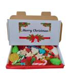 Christmas Sweets Gift Box | Christmas Treats | Christmas Pick & Mix Box | Xmas Sweets Retro Candy Selection - 225g - Buy Online on GoSupps.com