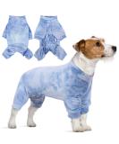 Blue Dog Sweater with Legs - Cotton Pajamas & Windproof Coat for Small/Medium Dogs (Size S) - Warm Puppy Jacket - Buy Online on GoSupps.com