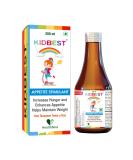 HealthBest Kidbest Appetite Stimulant Syrup for Kids 3-13 Yrs | 200ml Syrup - Buy Online on GoSupps.com