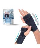 Hotcakes Wrist Support (Left) for Carpal Tunnel, Arthritis & Tendonitis - Breathable Neoprene Brace for Joint Pain Relief - Buy Online on GoSupps.com