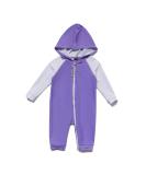 BONVERANO Baby Boys Swimsuit | UPF 50+ Full-Zip Hoodie One Piece Swimwear | 18-24 Months Purple - Buy Online on GoSupps.com