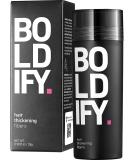 BOLDIFY Hair Fibers for Thinning Hair (DARK BROWN) Undetectable & Natural - 28g Bottle - Hair Powder - Completely Conceals Hair Loss in 15 Sec - Hair Thickener & Topper for Fine Hair for Women & Men 0.98 Ounce (Pack of 1)  - Buy Online on GoSupps.com