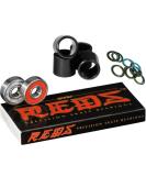Bones Bearings Reds with Spacers & Washers | Premium Skateboard Bearings - Buy Online on GoSupps.com