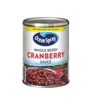Ocean Spray Whole Berry Cranberry Sauce, 14 Ounce Can - Buy Online on GoSupps.com