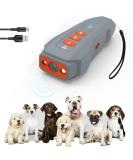 Cilieng Anti Bark Device for Dogs | Ultrasonic Dog Bark Control with 3 Frequency Levels | Rechargeable & Safe for Small to Large Dogs (Gray) - Buy Online on GoSupps.com