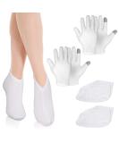 Sibba Moisturizing Gloves and Socks - Overnight Spa Treatment for Dry Skin, Eczema, and Cracked Heels - Buy Online on GoSupps.com