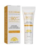 SUN Protect & Moisture Sun Lotion Cream with SPF90 (40g) Moisturising Suncream with SPF90 Advanced Sunscreen Protection Reduces Risk of Sun Allergies for Outdoor - Buy Online on GoSupps.com