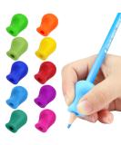 Buy Propog 10-Piece Ergonomic Writing Aid for Kids | Silicone Pencil Holders for Left & Right-Handed Children - Buy Online on GoSupps.com
