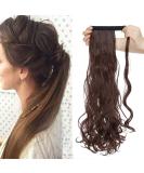 SEGO Haardic Persian Chant Clip-In Ponytail Extension - 24 Medium Brown Wavy Braids for Realistic Look - Buy Online on GoSupps.com