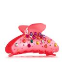 Shop Lilie & White Pink Acrylic Hair Clips for Women - Non-Slip Medium Claw Hair Clips | HC21224A - Buy Online on GoSupps.com