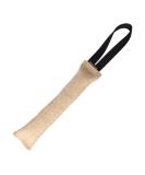 Dingo Gear Jute Chew Sausage Toy for Dogs | 28x4 cm IGP IPO Training Retriever with Holder - S00144 - Buy Online on GoSupps.com