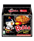 CNMART Samyang Black Dried Hot Chicken Noodle Buldak Ramen Bag Noodles 140g (Pack of 5) 140.00 g (Pack of 5) - Buy Online on GoSupps.com