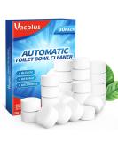 Vacplus Toilet Bowl Cleaners - 30 PACK - Automatic Toilet Bowl Cleaner Tablets for Deodorizing & Descaling, Long-Lasting Bleach Tablets for Toilet Tank Against Tough Stains 30 Count (Pack of 1) - Buy Online on GoSupps.com