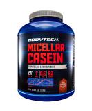 BodyTech Micellar Casein Protein Powder - Rich Chocolate, 24g Protein, Overnight Muscle Recovery - 4lb Pack - Buy Online on GoSupps.com