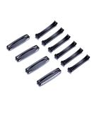 Pack of 24 Black Metal Hair Barrettes Clips for Girls and Women - No-Slip Grip, Stay Tight Hold - Buy Online on GoSupps.com