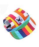 EGURS Dog Baseball Hats & Sunbonnet Caps for Small Medium & Large Dogs and Cats - Rainbow Colors - Stylish UV Protection - Buy Online on GoSupps.com