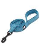 TRUE LOVE Dog Leash Puppy Walking Lead Pet Chain Padded Reflective Night Safe Rope Length 110cm TLL2111(Blue M) M(110cm) Blue - Buy Online on GoSupps.com
