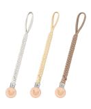 ClDy Baby Pacifier Chain Clip - 3 Pack Multi-Use Pacifier Holder for Stroller Baby Carrier & Car Seat - Buy Online on GoSupps.com