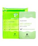 ParadiseGal 10 Anti-Wrinkle Face Masks - Korean Skin Care with Collagen, Green Tea, Glutathione, Niacinamide & Ceramide - Buy Online on GoSupps.com
