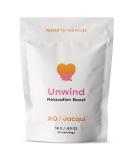 Unwind Boost Calming Organic Menopause Support | Stress Relief Protein Powder with Chamomile Lavender & Lemon - Buy Online on GoSupps.com